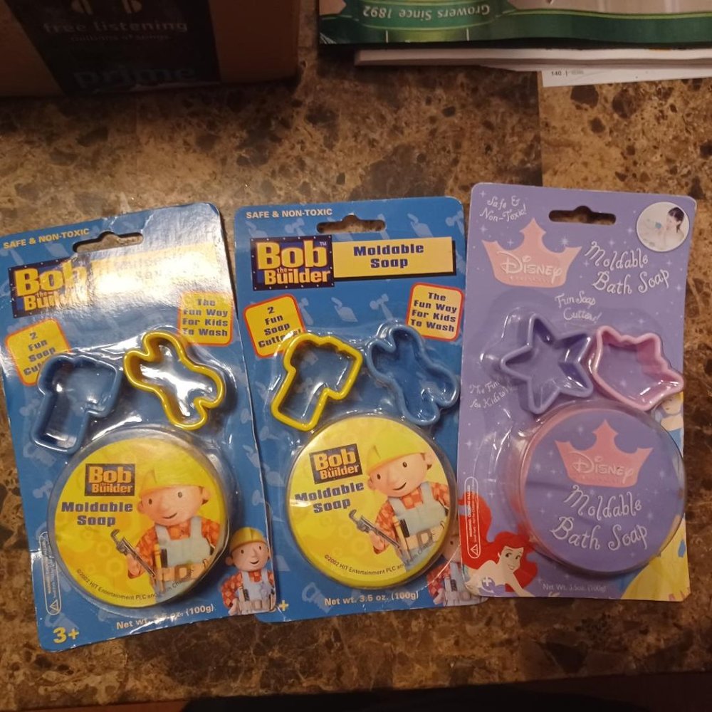 3 Moldable Soaps